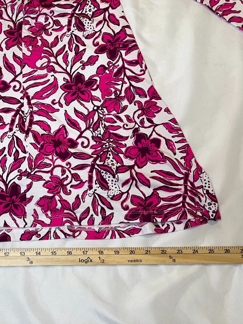 NWT Lilly Pulitzer Anne Skirted Romper In Elder Blossom Size Medium Floral - Picture 12 of 14